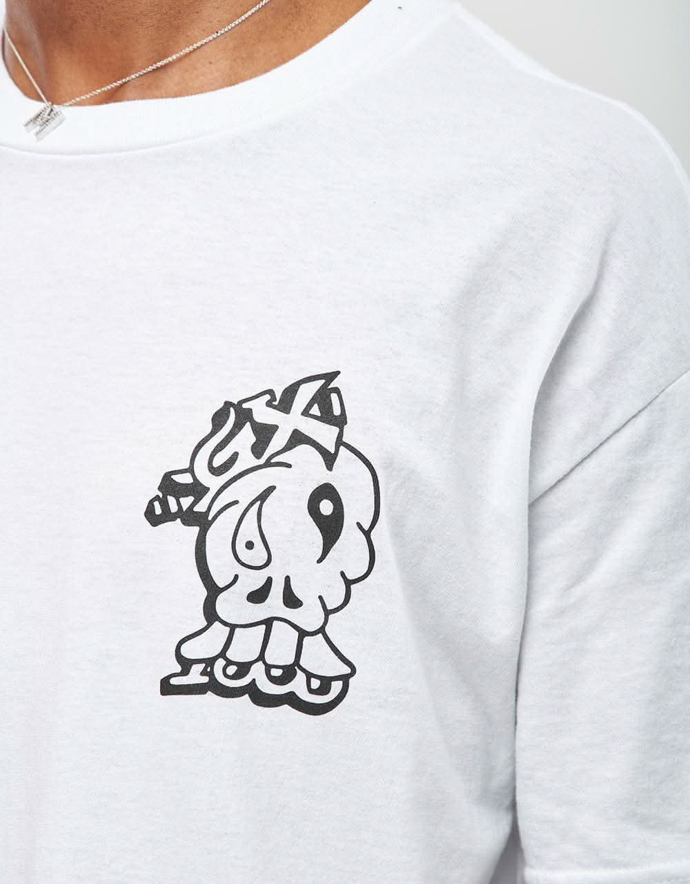 GX1000 Big Mind Over Matter T-Shirt - White