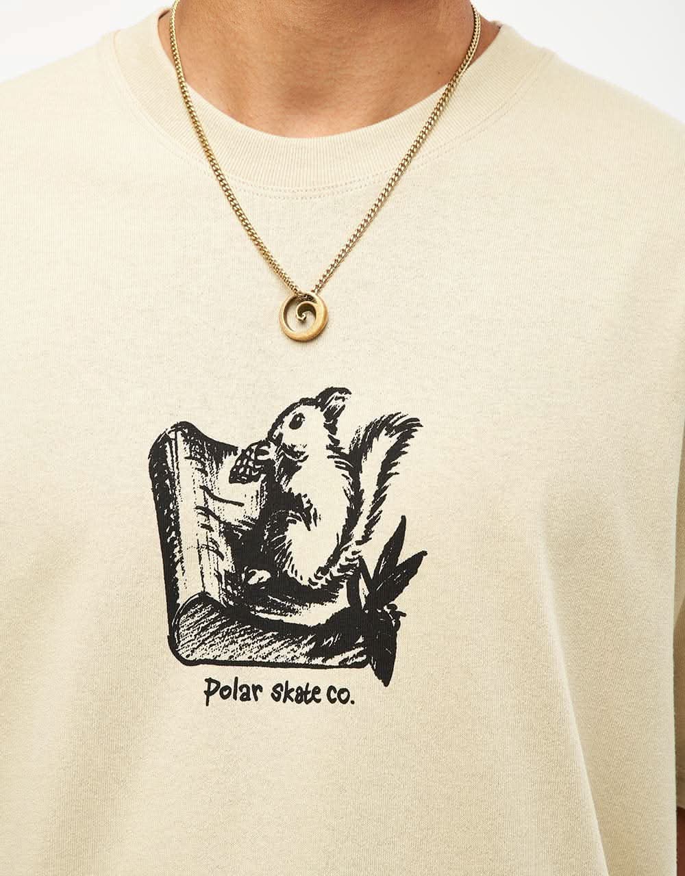 Polar Burnside 2084 T-Shirt - Sand