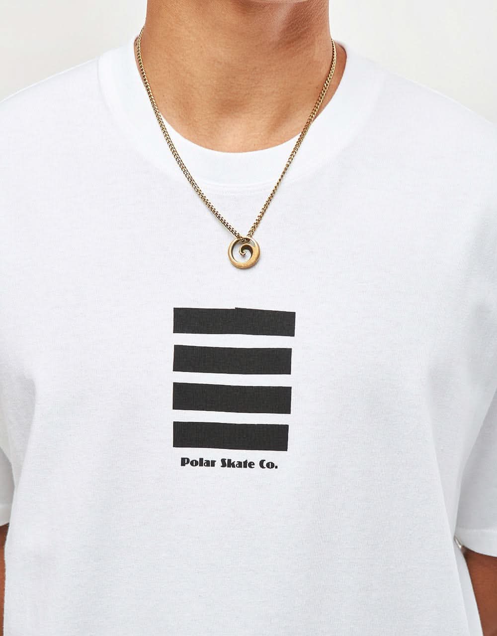 Polar Tape and Panther T-Shirt - White