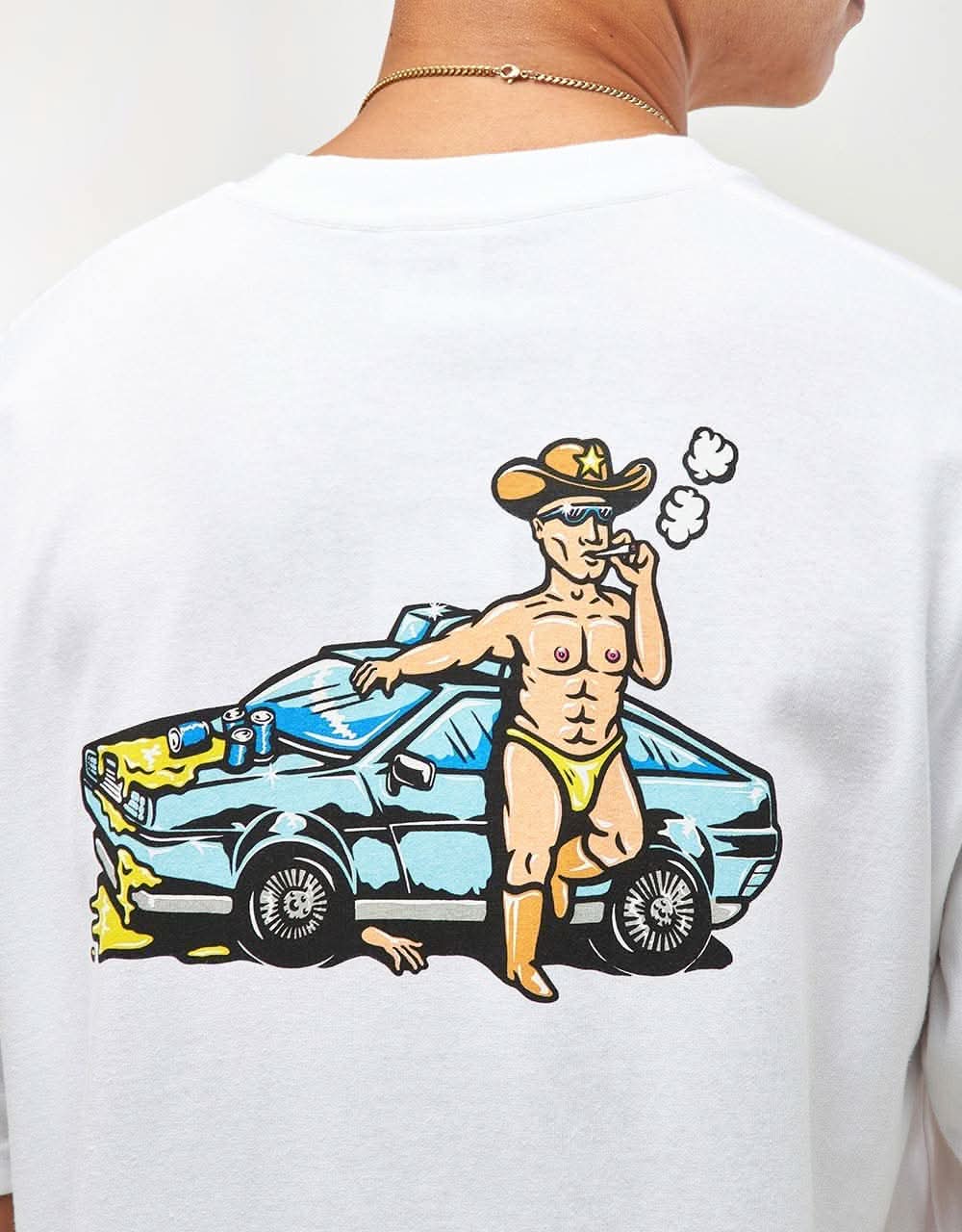 Polar Cowboy Cop T-Shirt - White