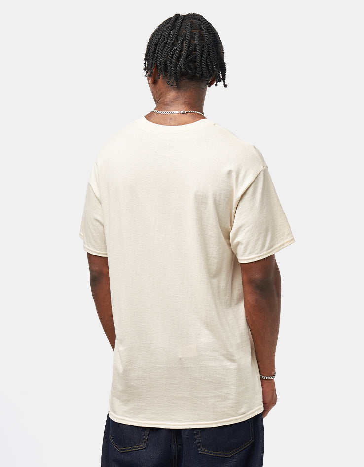 Welcome x Batman Heart of Hush T-Shirt - Bone