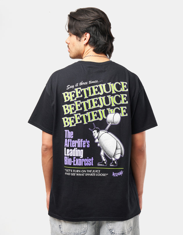 Welcome x Beetlejuice Bio-Exorcist T-Shirt - Black