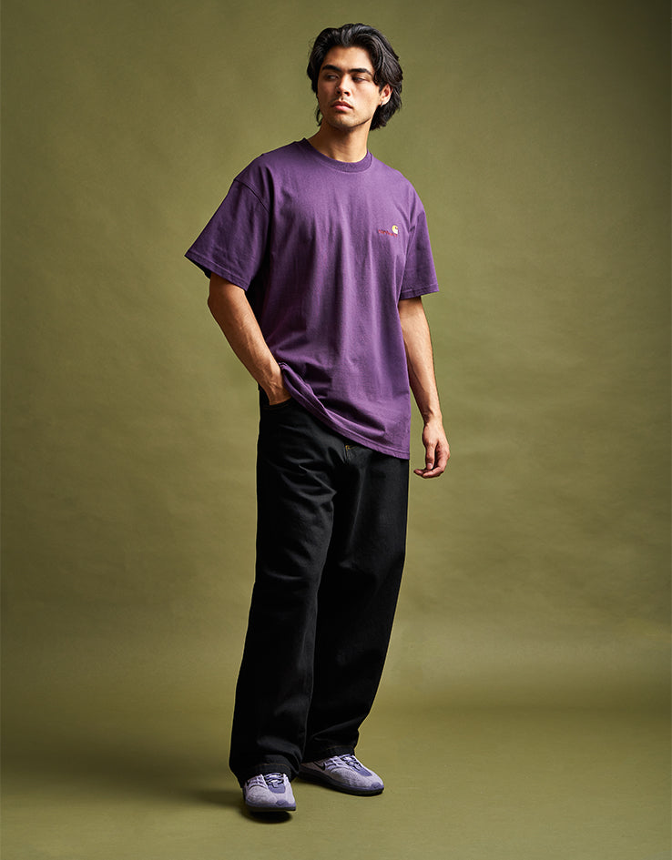 Carhartt WIP Brandon Pant - Black (Rinsed)