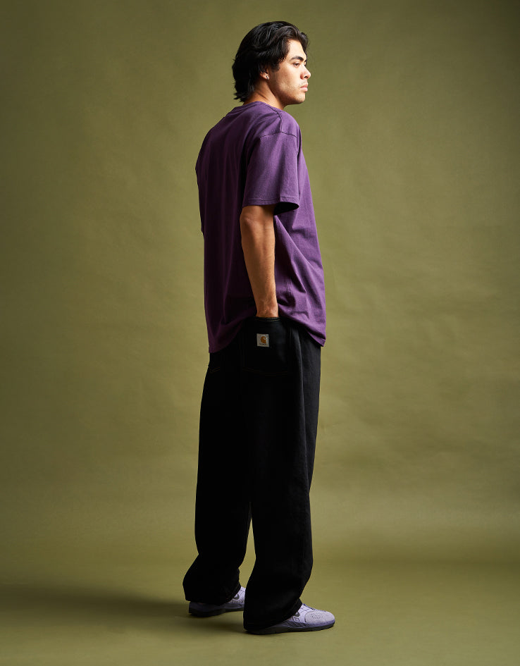 Carhartt WIP Brandon Pant - Black (Rinsed)