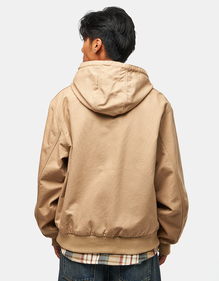Carhartt WIP OG Active Jacket - Dusty Hamilton Brown 'Rinsed'