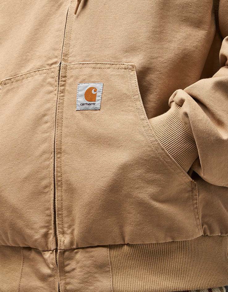 Carhartt WIP OG Active Jacket - Dusty Hamilton Brown 'Rinsed'