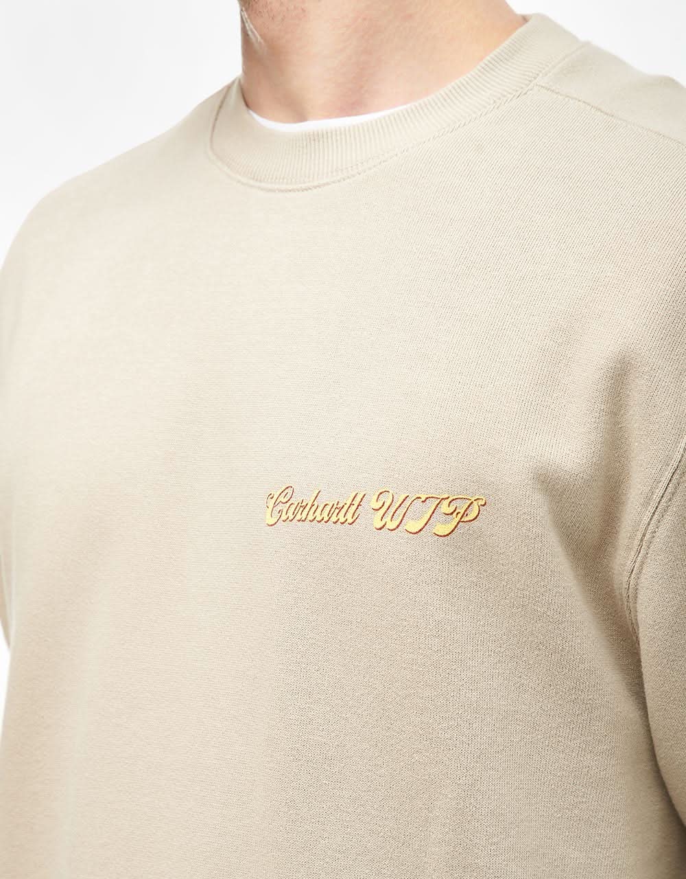 Carhartt WIP Greatest Flicks Sweatshirt - Fleue De Sel