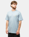 Carhartt WIP S/S Chase T-Shirt - Frosted Blue/Gold