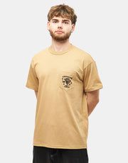 Carhartt WIP Fragments Pocket T-Shirt - Dusty Hamilton Brown/Black