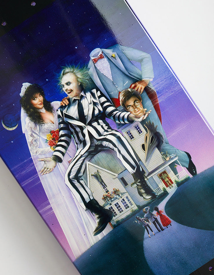 Welcome x Beetlejuice Showtime Skateboard Deck - 9"