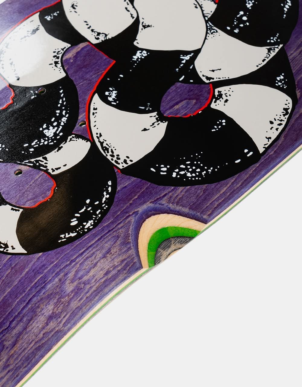 Welcome x Beetlejuice Sandworm on Magic Bullet 2.1 Skateboard Deck - 10.5"