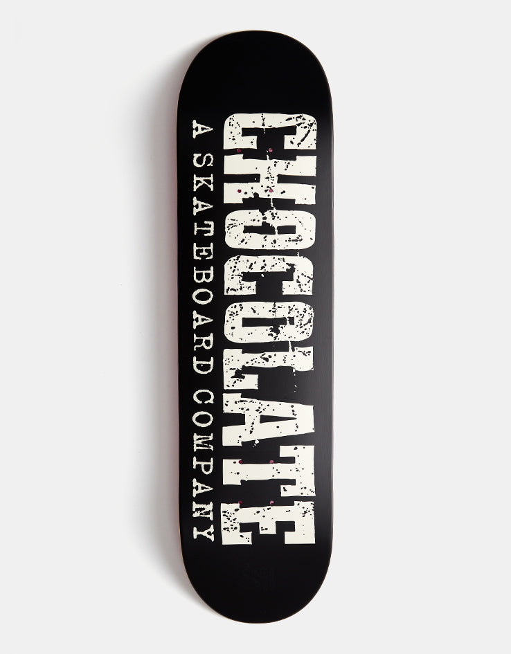 Chocolate Alvarez Western 'Heritage Logo Collection' G052 Skateboard Deck - 8.25"