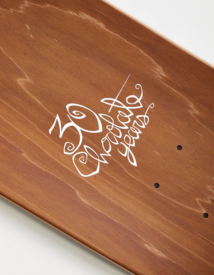 Chocolate Anderson Western 'Heritage Logo Collection' 'SKIDUL' G042 Skateboard Deck - 8.5"