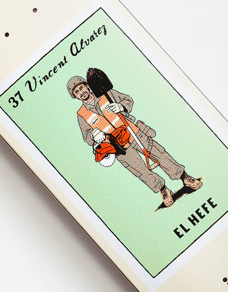 Chocolate Alvarez Loteria G008 Skateboard Deck - 8"