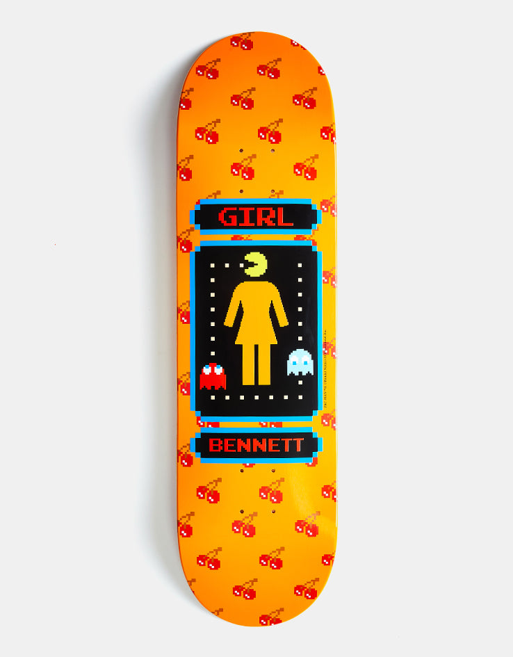 Girl x Pac-Man Bennett G053 Skateboard Deck - 8.5"