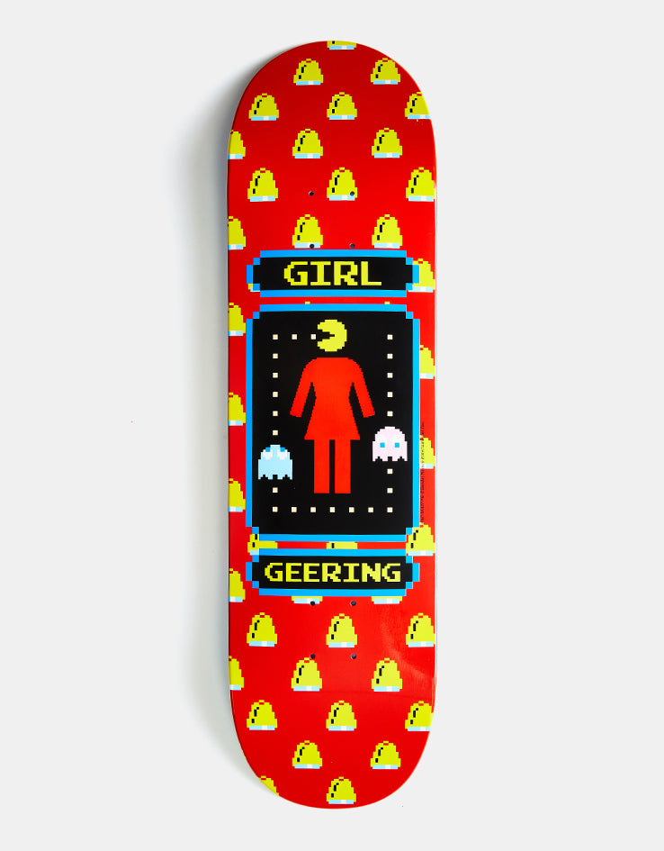 Girl x Pac-Man Geering G033 Skateboard Deck - 8.5"