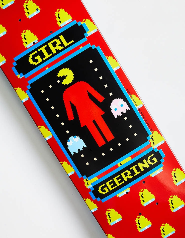 Girl x Pac-Man Geering G033 Skateboard Deck - 8.5"