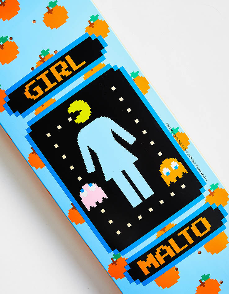 Girl x Pac-Man Malto G096 Skateboard Deck - 8.5"