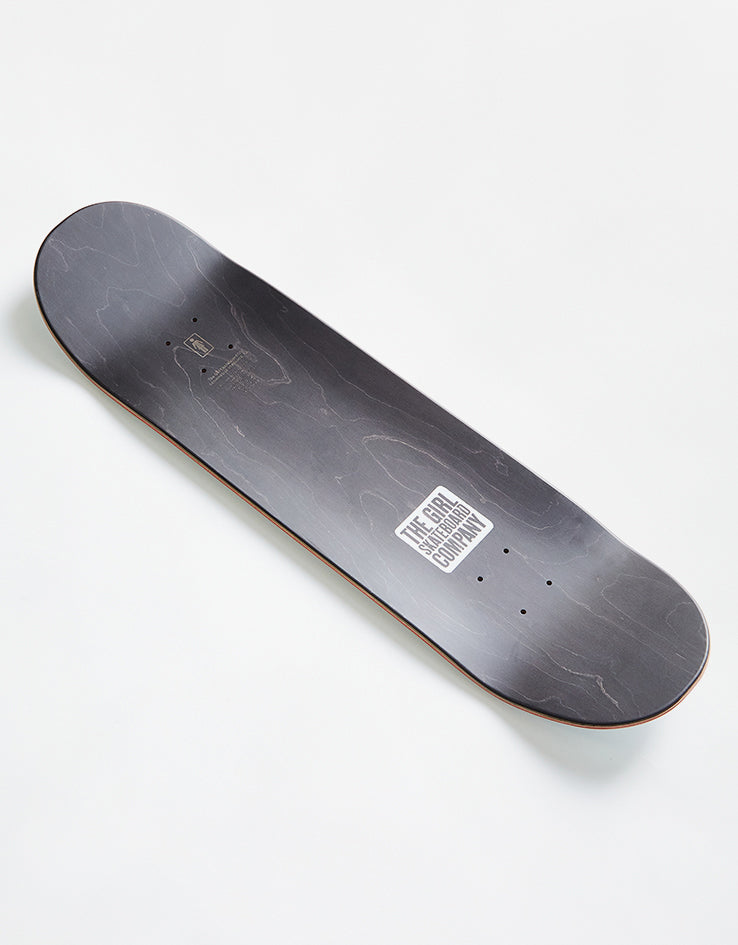 Girl Brophy Black White G056 Skateboard Deck - 8.56"