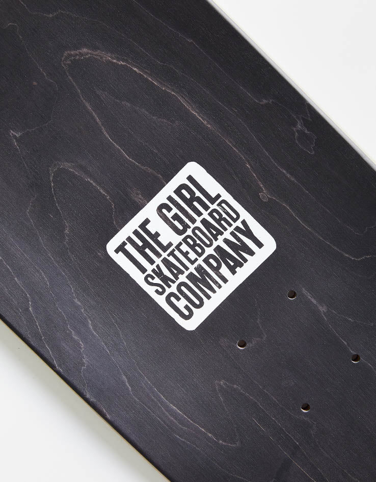 Girl Brophy Black White G056 Skateboard Deck - 8.56"