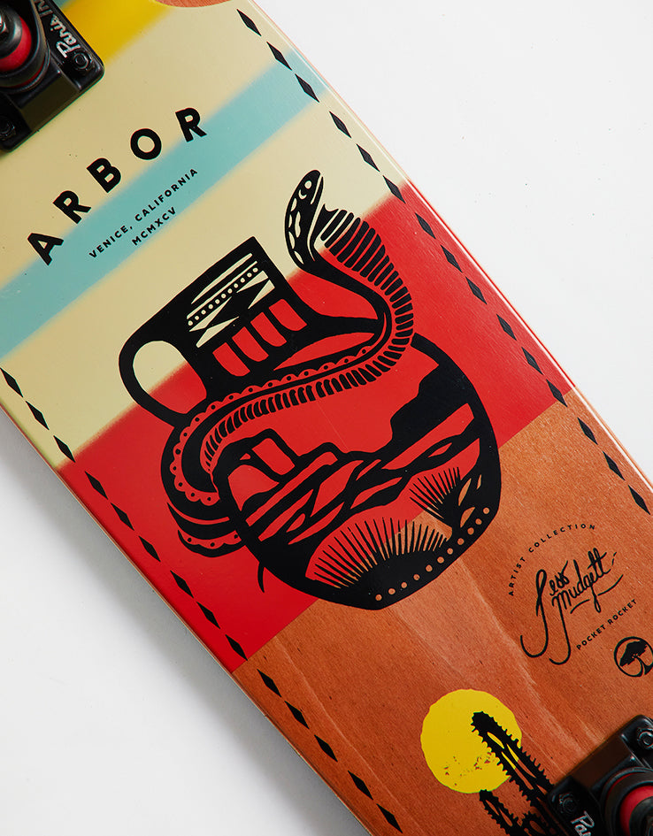 Arbor x Jess Mudget Pocket Rocket Cruiser Skateboard - 7.75" x 27"