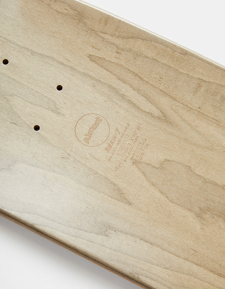 Almost Circle Logo R7 Skateboard Deck - 8.125"