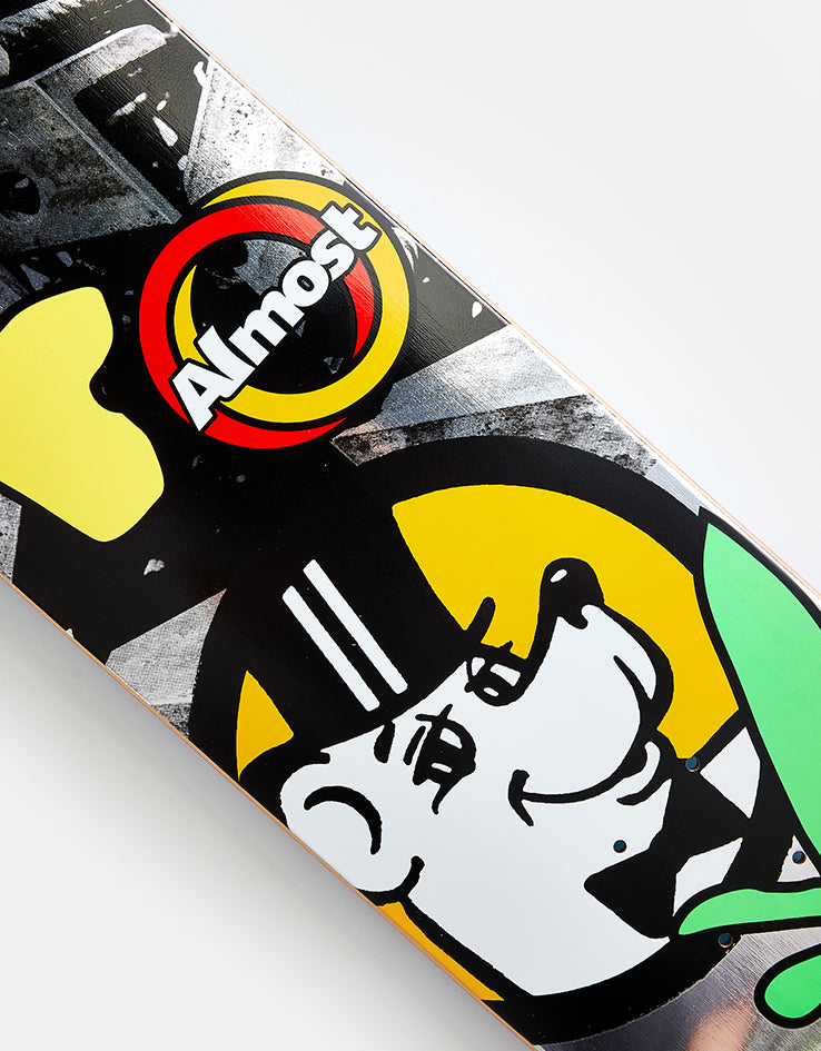 Almost Bowerbank Silver Lining R7 Skateboard Deck - 8"