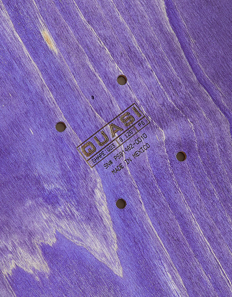 Quasi De Keyzer ‘Distance’ Skateboard Deck - 8.125"