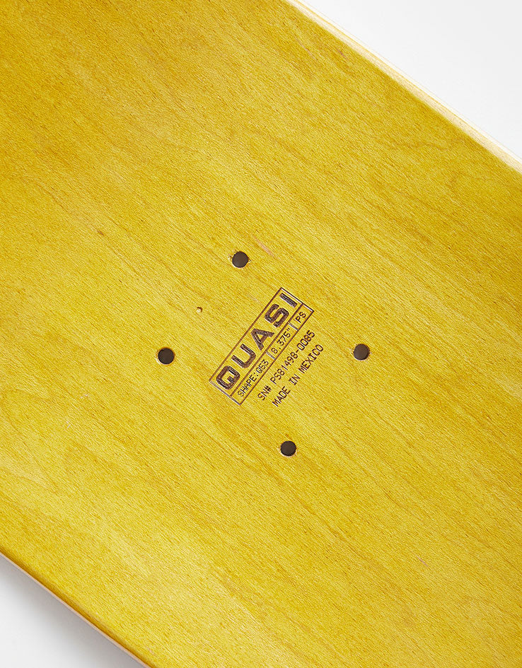 Quasi Scrambled Skateboard Deck - 8.375"