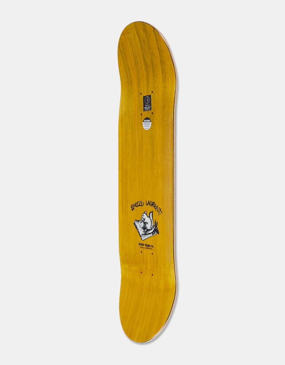Polar Emile Burnside 2084 Skateboard Deck - 8.5"