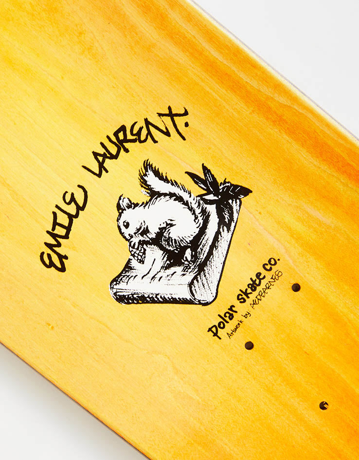 Polar Emile Burnside 2084 Skateboard Deck - P8 Shape 8.8"