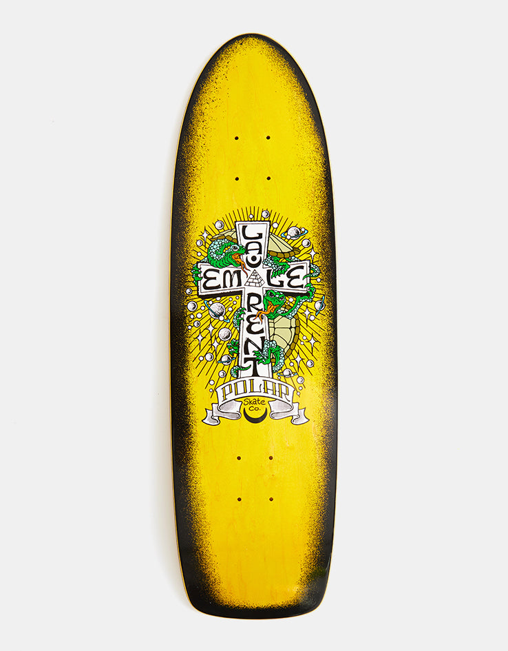 Polar Emile Turtle Town Skateboard Deck - T Shape 8.75"