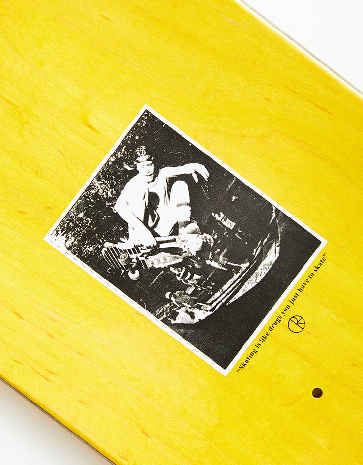 Polar Stenström Tape & Panther Skateboard Deck - 8.5"