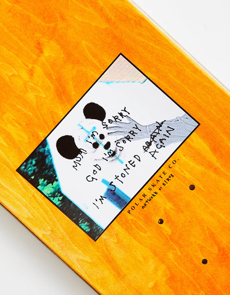 Polar Boserio Jesus Skateboard Deck - 8.38"