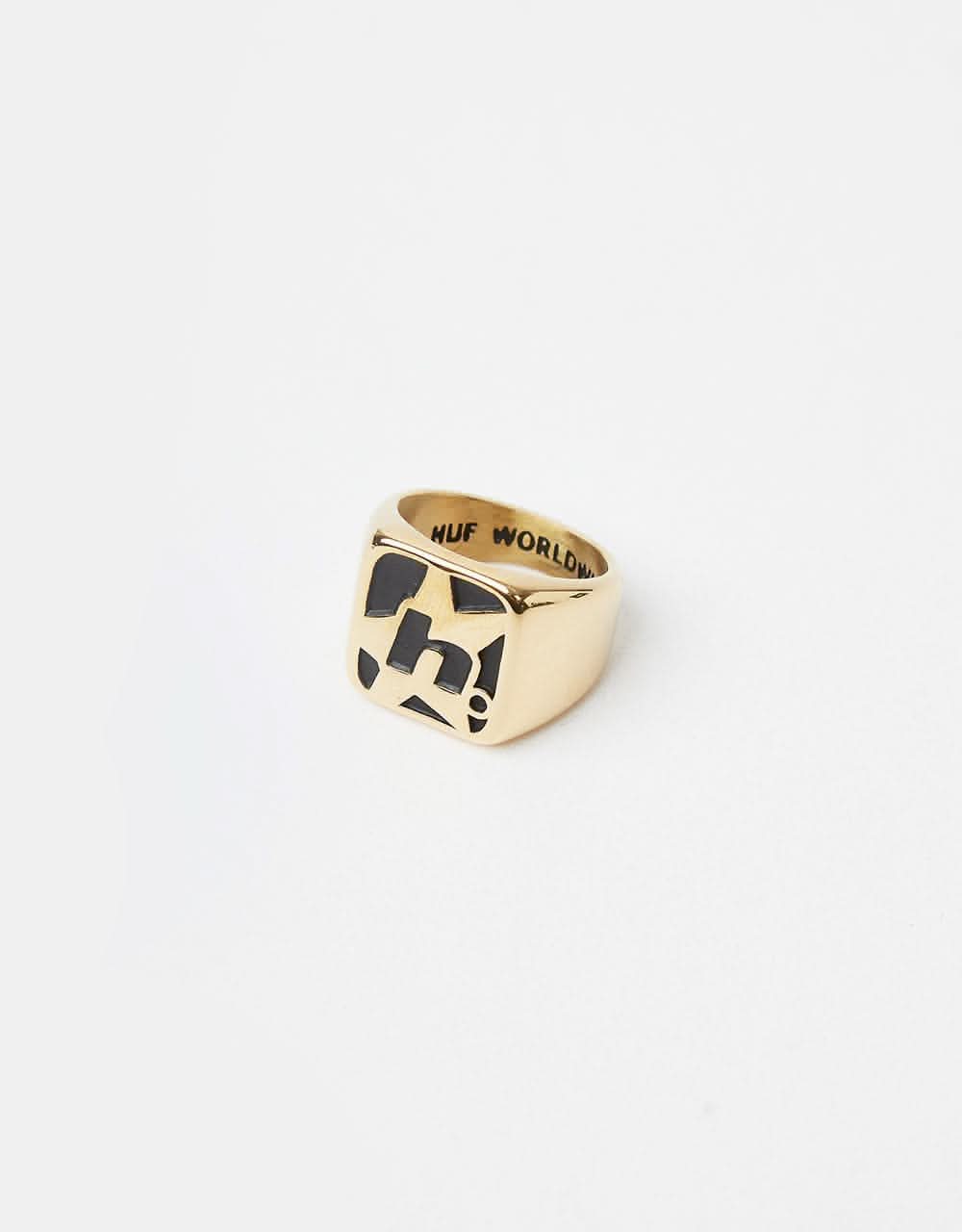 HUF H Star Ring - Gold