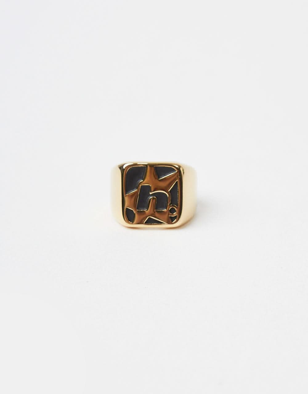 HUF H Star Ring - Gold