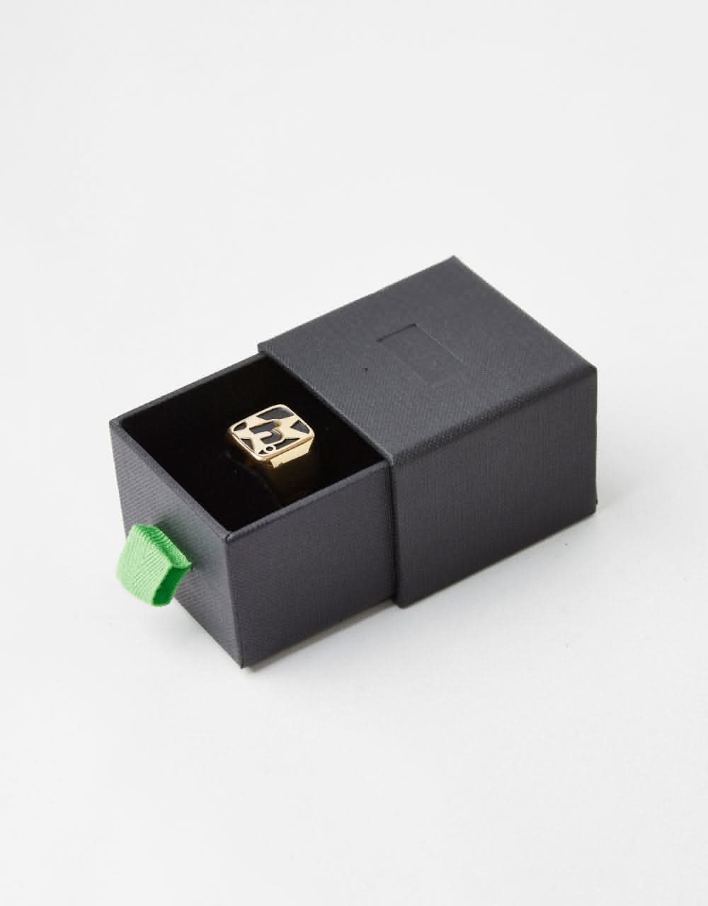 HUF H Star Ring - Gold