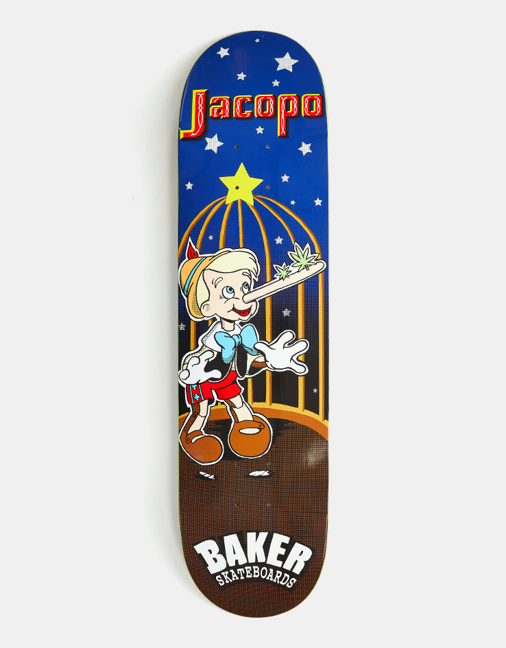 Baker Jacopo Lies Skateboard Deck - 8"