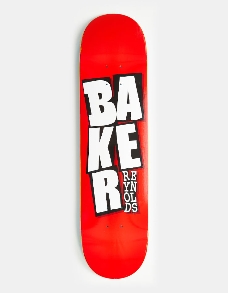 Baker Reynolds Stacked B2 Skateboard Deck - 8"