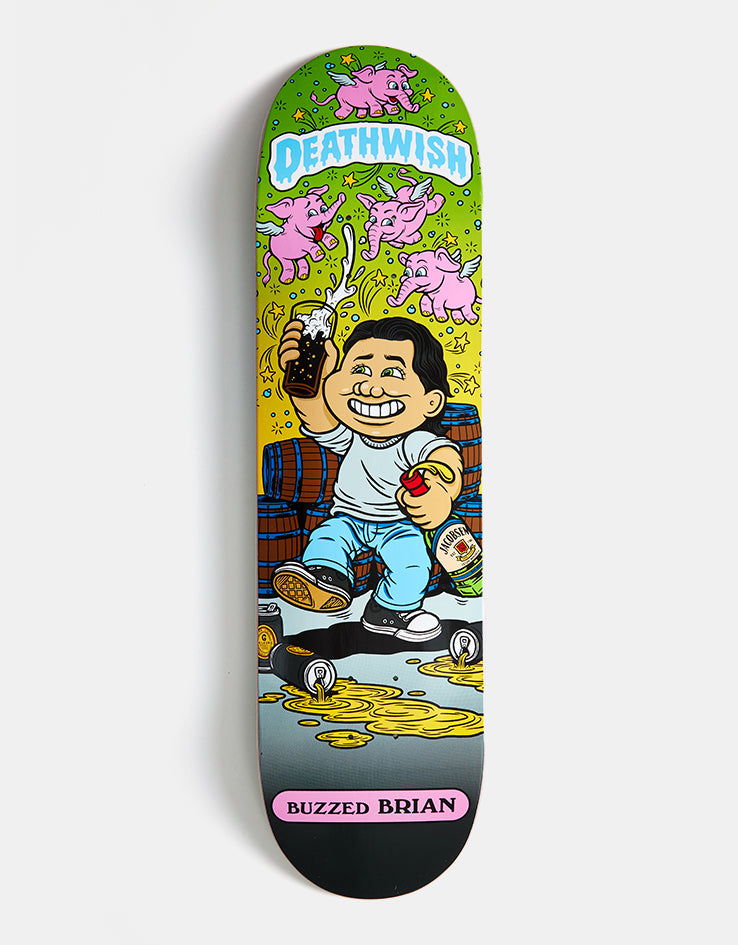 Deathwish O'Dwyer Low Life Kids Skateboard Deck - 8.38"