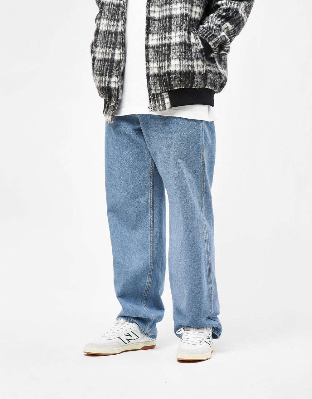 Butter Goods Relaxed Denim Jeans - Washed Indigo