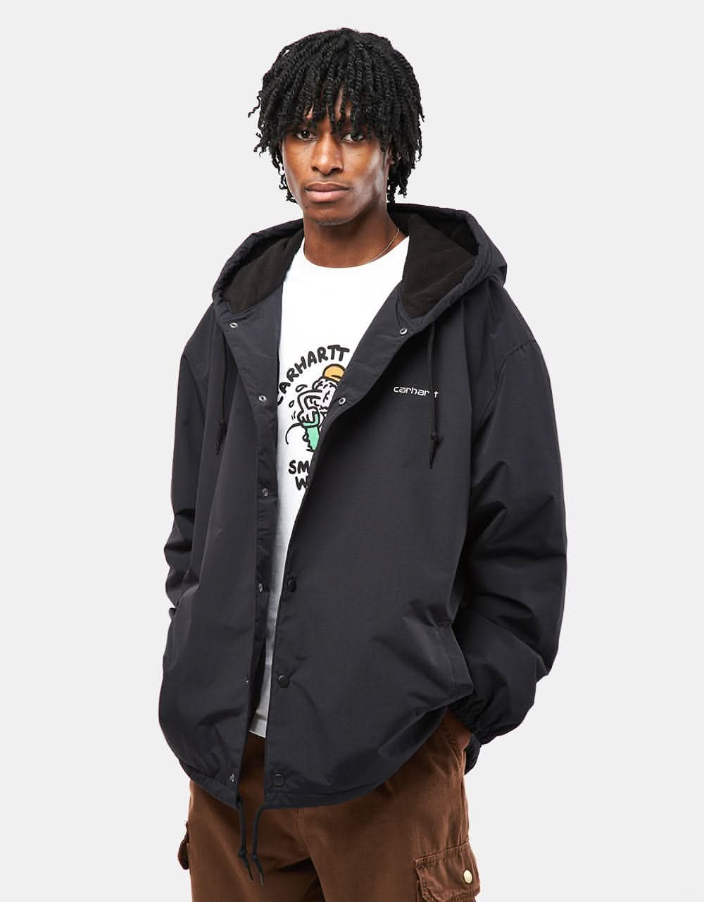 Coach Jacket With Hoodie Water-Repellent Retro Coach Jacket With