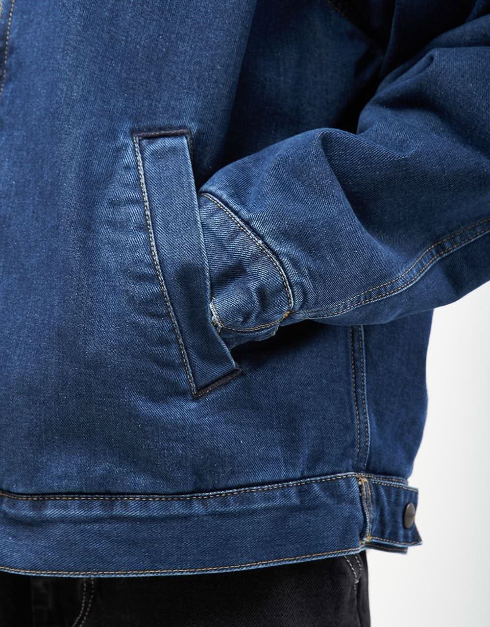 Carhartt WIP Herrald Jacket - Blue/Wall (Stone Washed)