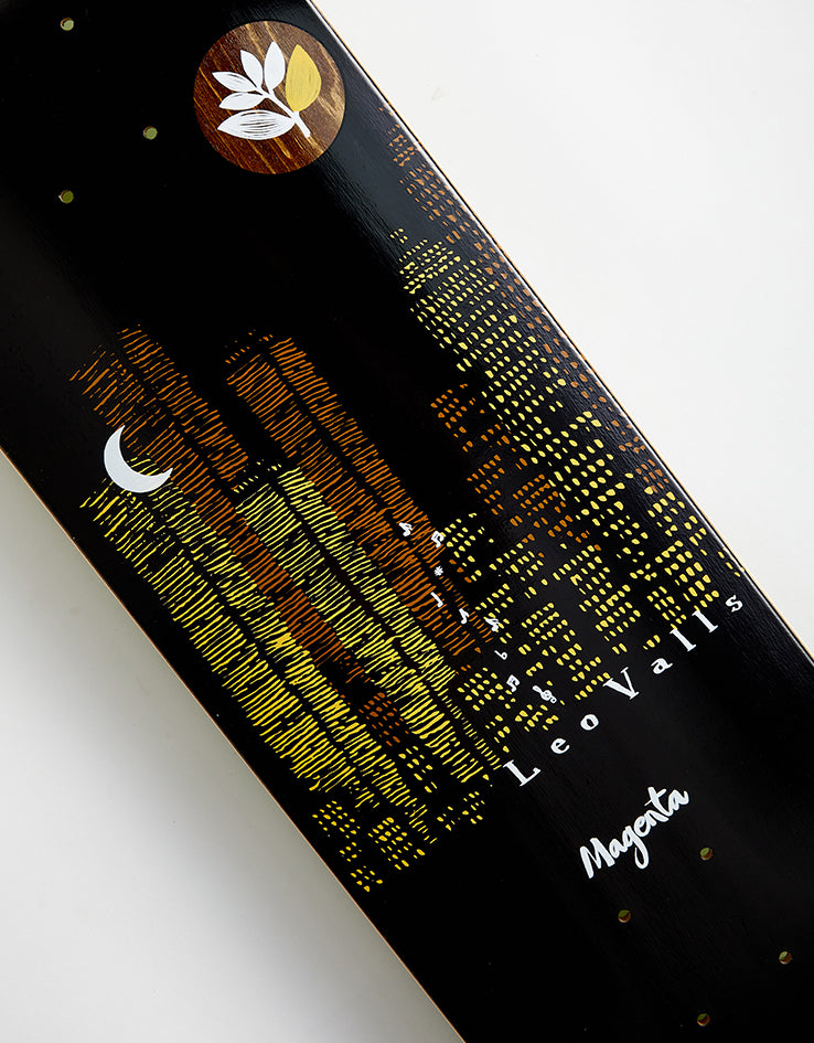 Magenta Valls City Jazz Skateboard Deck - 8.25"