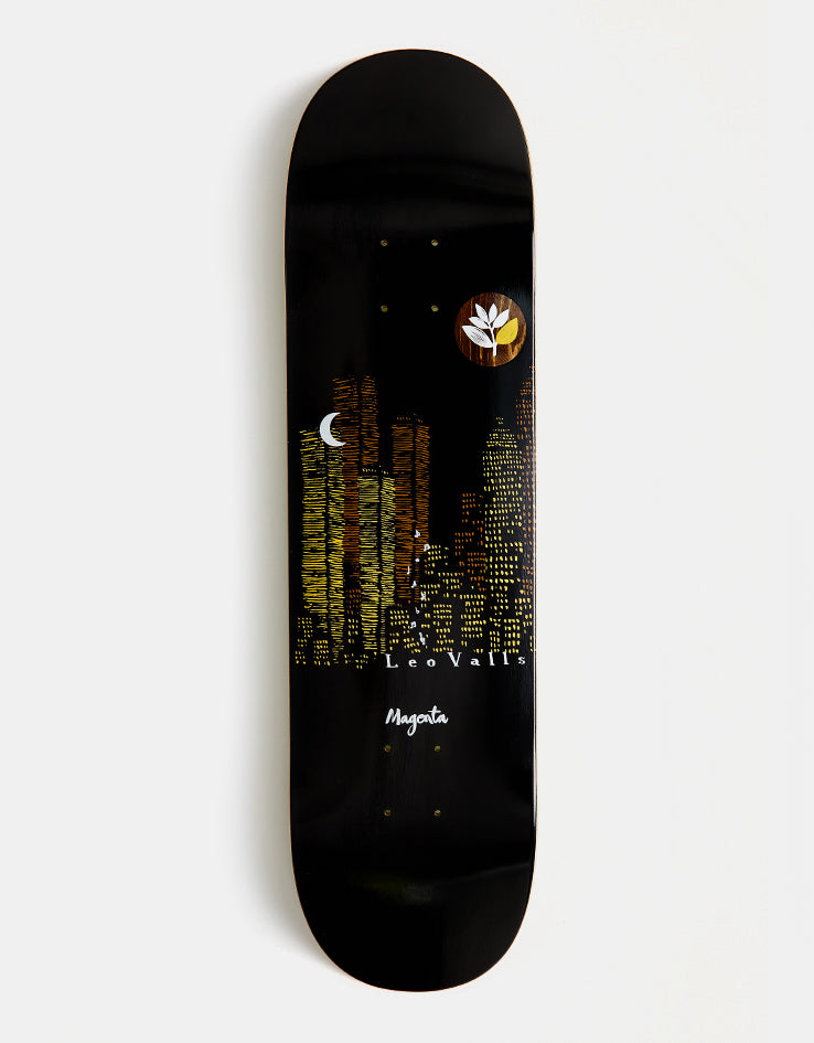 Magenta Valls City Jazz Skateboard Deck - 8.25"