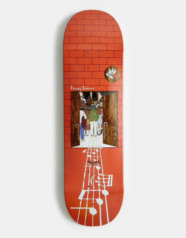 Magenta Lannon City Jazz Skateboard - 8.6"