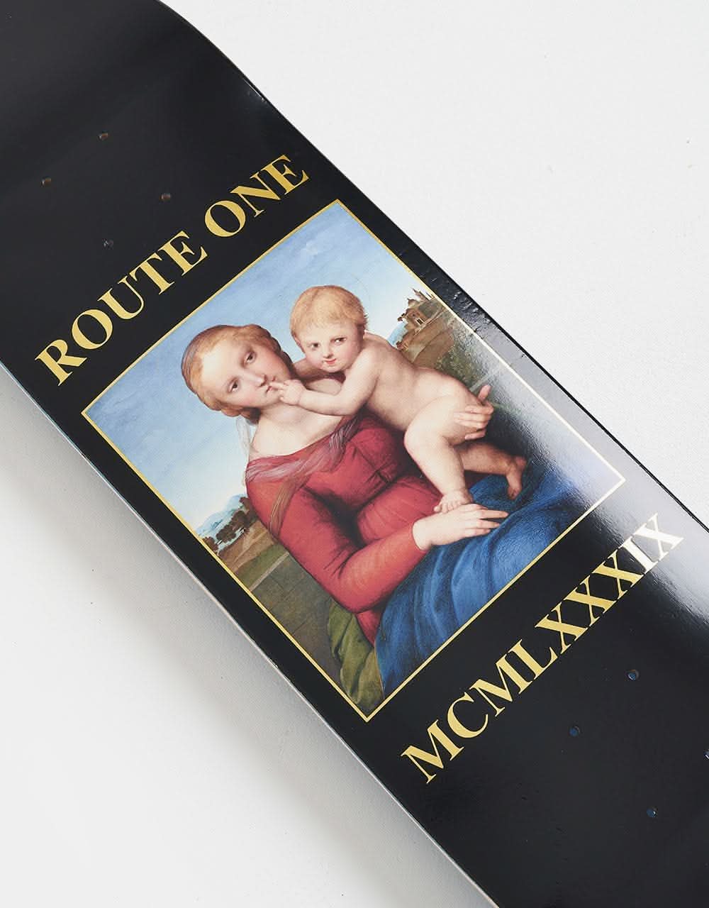 Route One MCMLXXXIX Ssh! Skateboard Deck - 8.5"