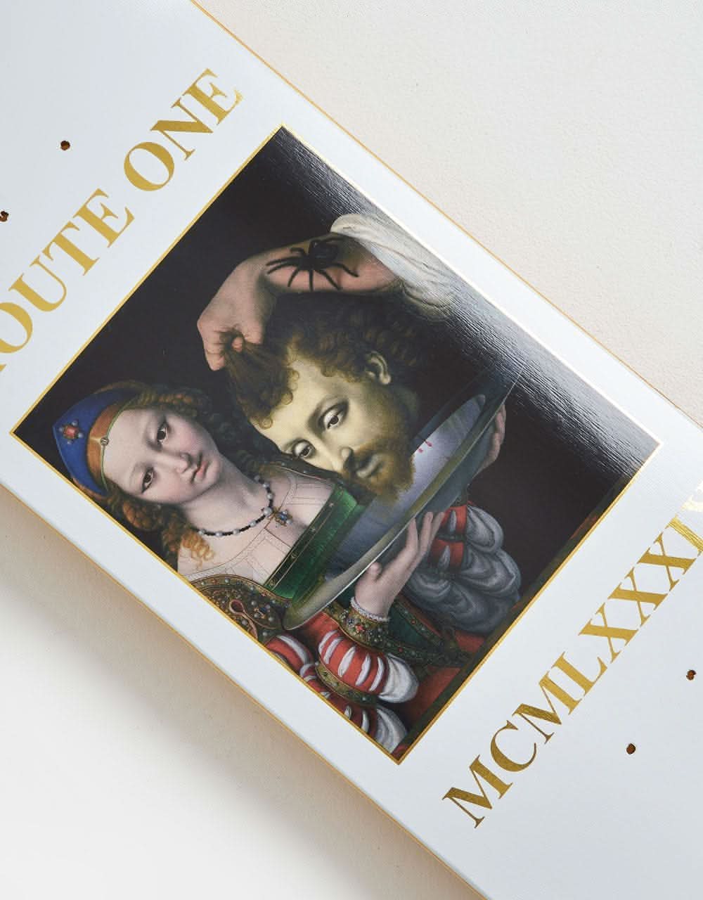 Route One MCMLXXXIX Served Skateboard Deck - 8.75"