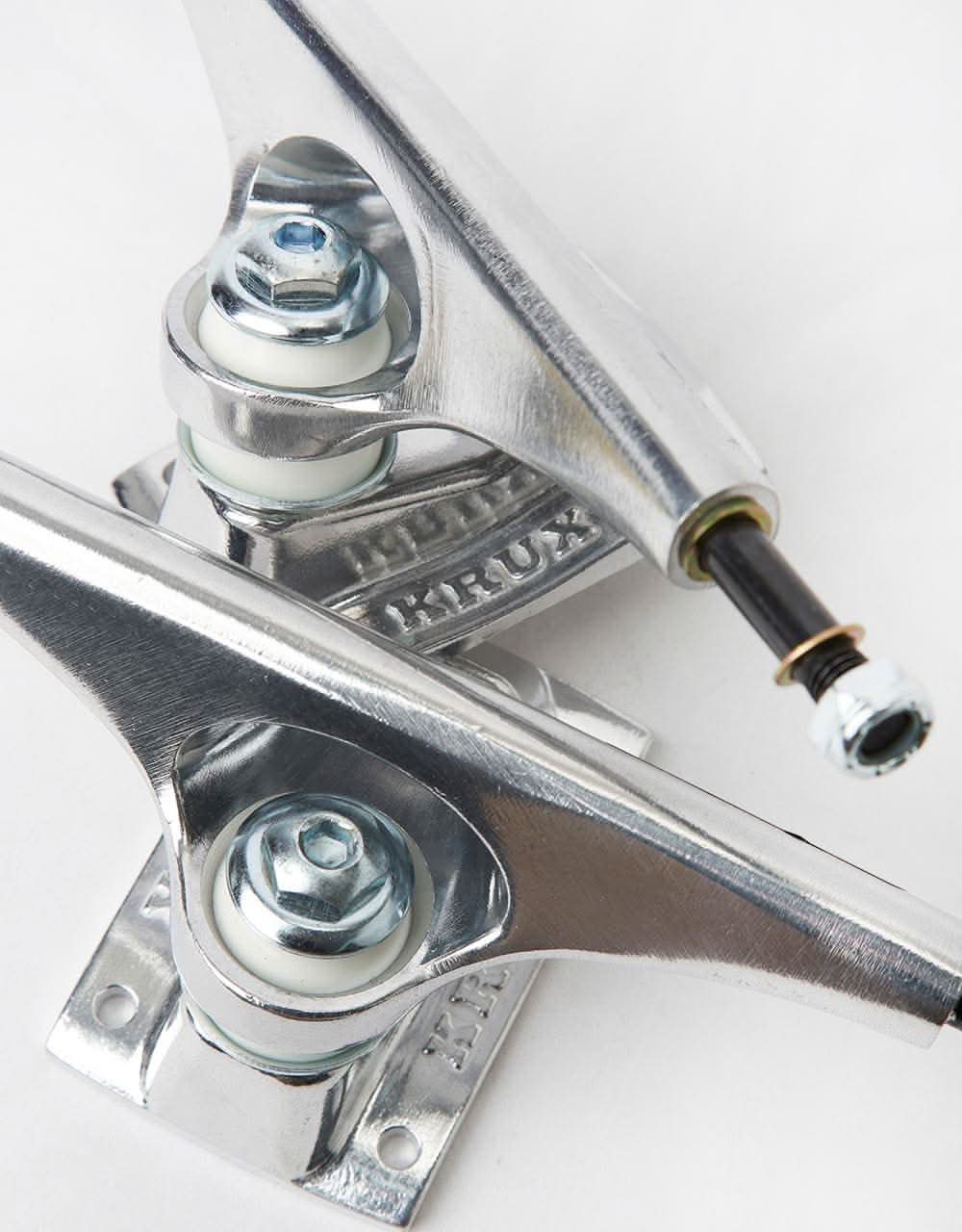 Krux K5 DLK Standard Skateboard Trucks - Silver (Pair)