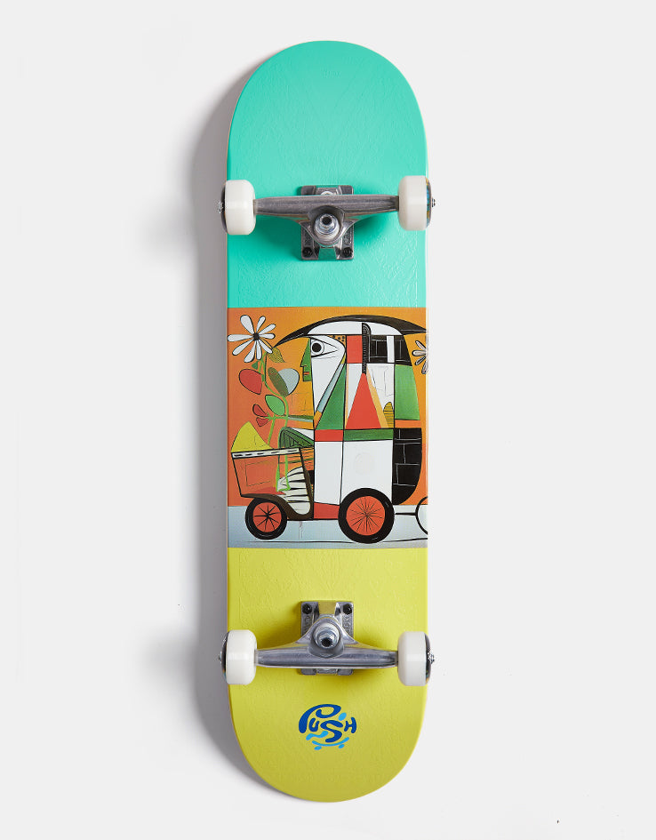 Push x Make Life Skate Life India Complete Skateboard - 8.25"